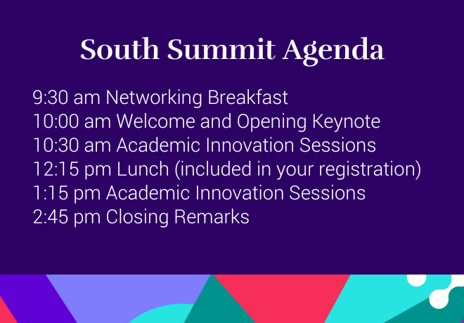 Acadeum South Summits Agenda
