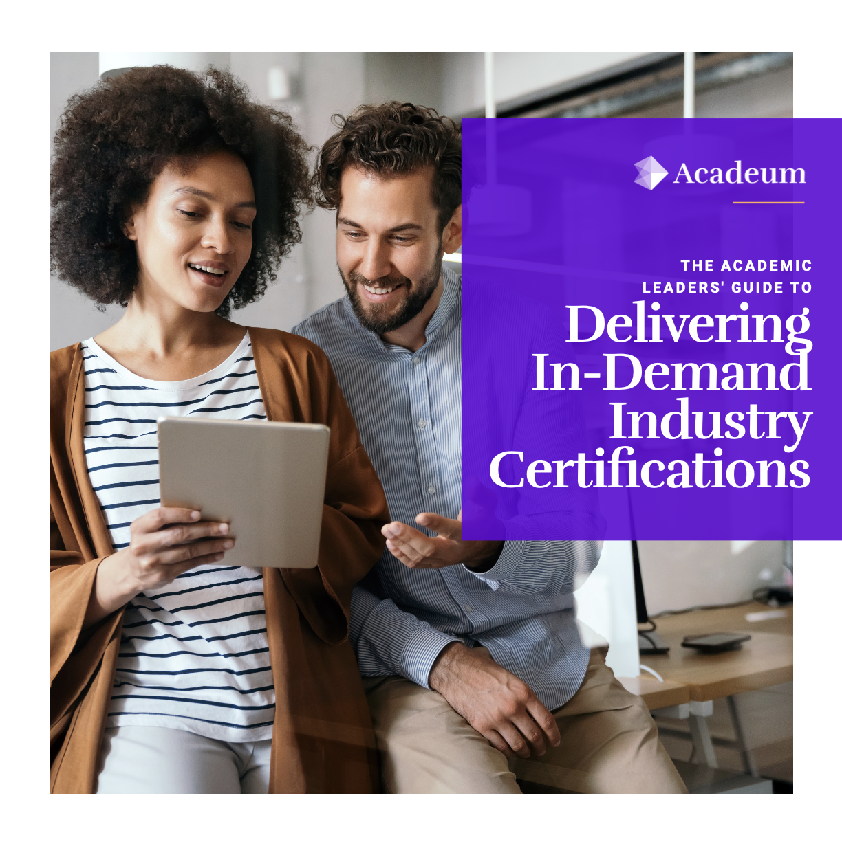 Deliversing In-Demand Industry Certifications
