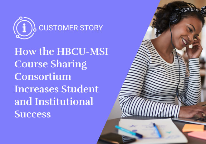 How the SREB HBCU-MSI Course Sharing Consortium Increases Student and Institutional Success