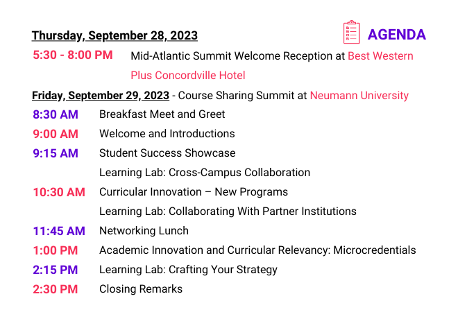 Mid-Atlantic Course Sharing Summit Agenda (1)-1