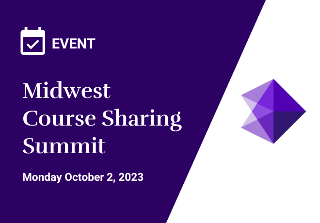 Midwest Course Sharing Summit