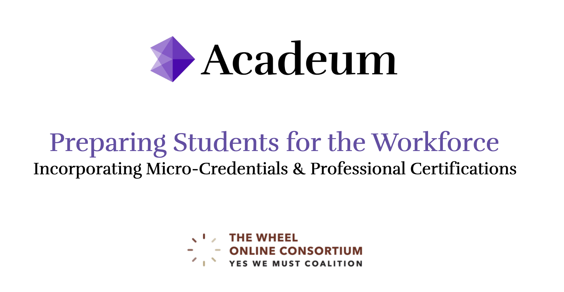 Preparing Students for the Workforces Workshop Guide